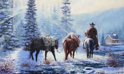 Free Christmas Cards: Cowboy Christmas Cards