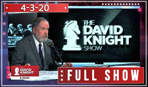 The David Knight Show (3Apr20 Full Show) – TAKE THE RED PILL PEOPLE!