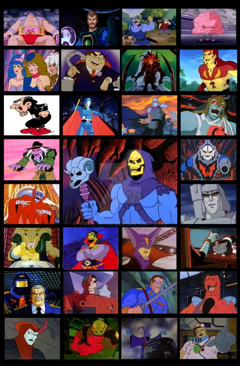 80 S Cartoons Villains - 5 by park-ji-su on DeviantArt