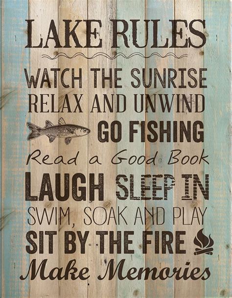 20 Inspirations Lake House Wall Art