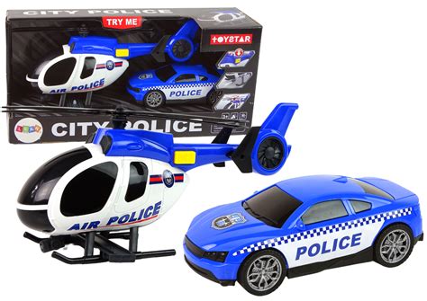 Helicopter Auto Police Vehicle Set Sound | Toys \ Cars \ Autobusy