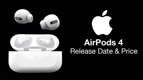 Apple AirPods 4 Release Date and Price – LAUNCHING in 2023？ - YouTube