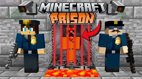 Minecraft Prison Escape Puzzle Game Map - MCPEDL CLUB