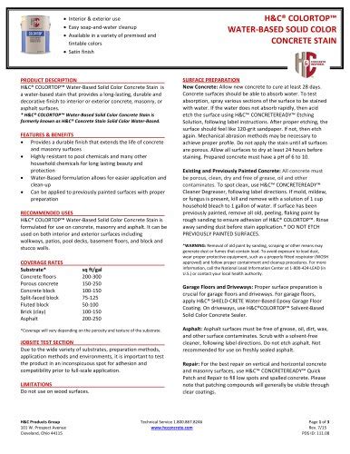 Sherwin Williams H C Concrete Stain Color Chart - Infoupdate Wallpaper ...