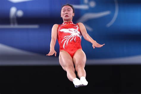 Olympics-Gymnastics-Zhu leads China one-two in women’s trampoline ...