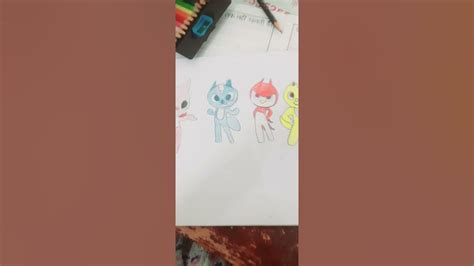 Miniforce characters drawing - YouTube