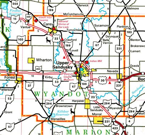 Map Center | Wyandot County Economic Development