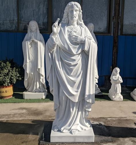 Famous Religious Marble Large Outdoor Catholic Worship Statues