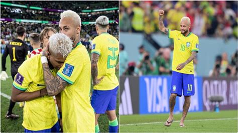 World Cup 2022: Rodrygo Apologises to Neymar for ‘Denying’ Him Chance to Lift Trophy