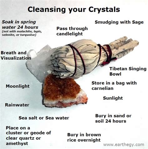 earthegy » Blog Archive » Why and How to Cleanse your Crystals and ...