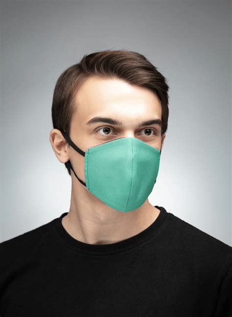 Cotton Reusable Face Masks - Green