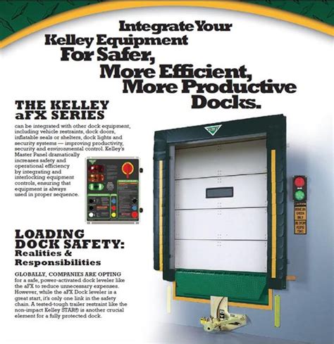 Dock Levelers - Kelley® aFX® On Paul Reilly Company