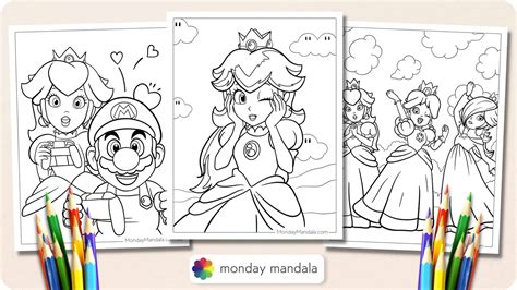 Super Mario Tennis Coloring Pages