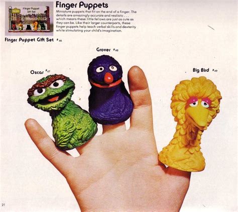 Sesame Street finger puppets | Muppet Wiki | Fandom