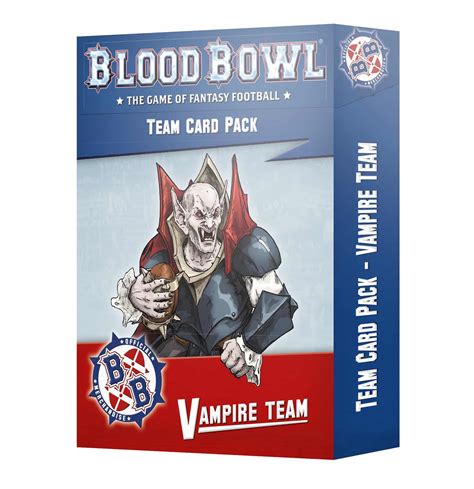 Blood Bowl: Vampire Team Cards – OnTableTop Store