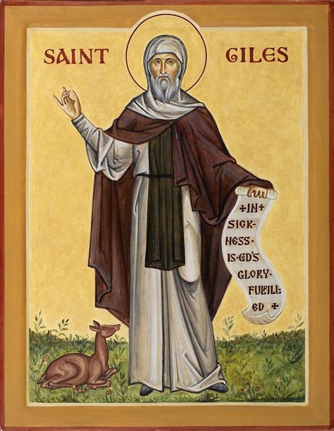 St Giles - Aidan Hart Sacred Icons