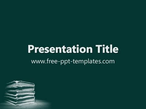 Literature PPT Template - Mr. Templates