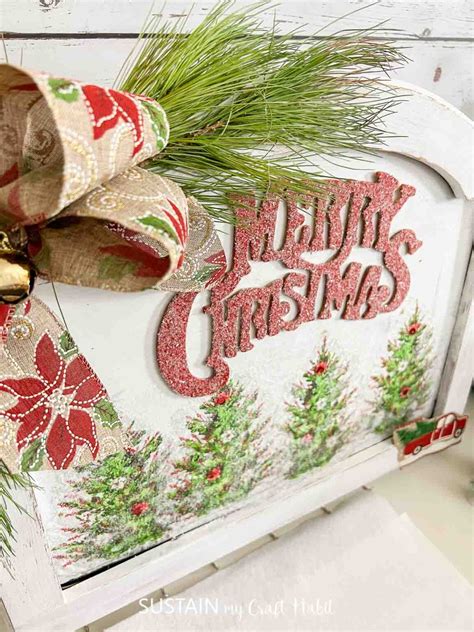 Christmas Decoupage Ideas We Love to Make – Sustain My Craft Habit