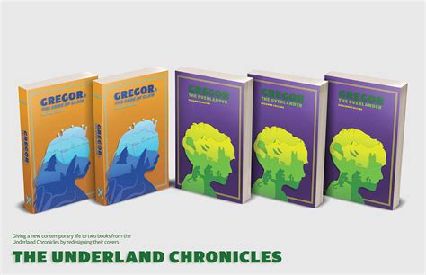 The Underland Chronicles: Book Cover Design on Behance