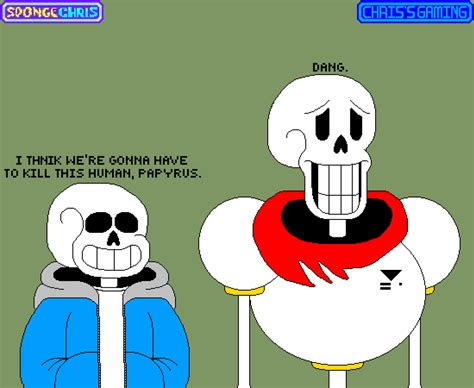 Sans and Papyrus meme by ChrissGaming on DeviantArt