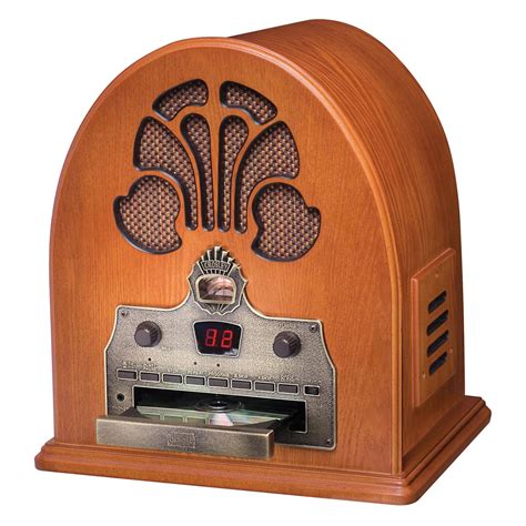 Crosley Cathedral Radio CD - Record Players & Vintage Radios at Hayneedle