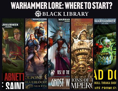 Warhammer 40k Lore - Where to Start: Books - The Wargame Explorer
