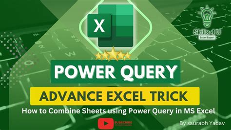 How to Combine multiple sheet using Power Query |Advance Excel | Excel ...