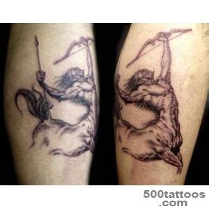 Centaur tattoo designs, ideas, meanings, images