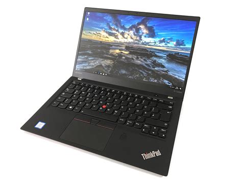 Lenovo ThinkPad X1 Carbon 2017 (Core i7, Full-HD) Laptop Review ...