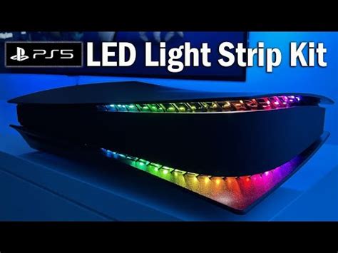 PS5 Custom LED Light Strip Kit by eXtremeRate - YouTube