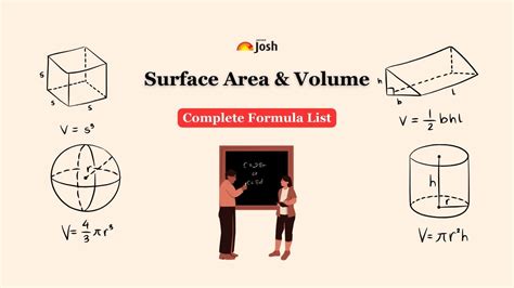 Surface Area and Volume Formula: Definition, Questions with Solutions