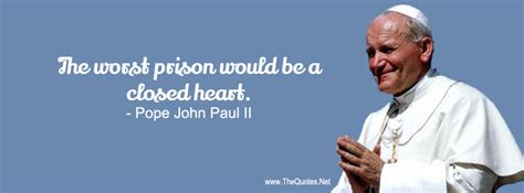 Facebook Cover Image - Quotes of Pope John Paul II - TheQuotes.Net