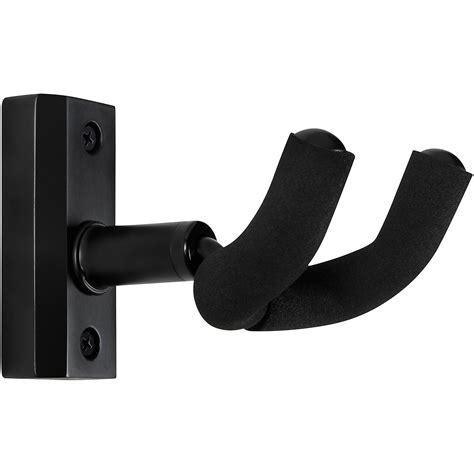 Proline Solid Wood Guitar Wall Hanger Black | Guitar Center