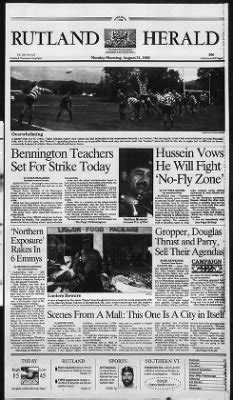 Rutland Daily Herald from Rutland, Vermont - Newspapers.com™