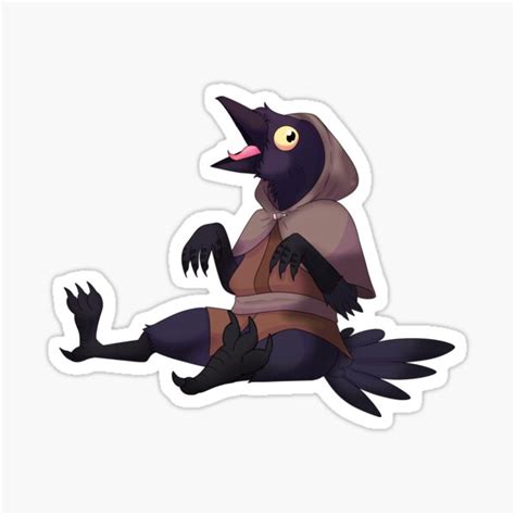 "Little Kenku " Sticker for Sale by Komodolass | Redbubble