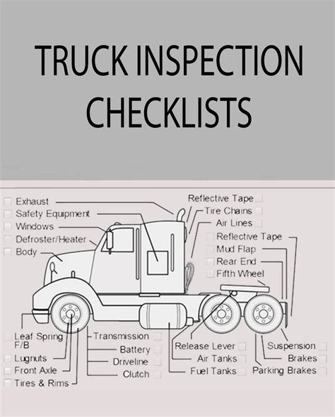 Truck Inspection Checklists by Diesel Truck Centre - Issuu