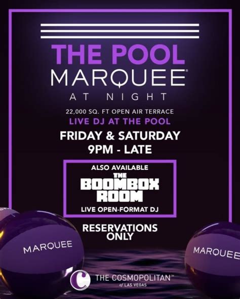 The Pool Marquee opening at night beginning June 26 – Electronic Vegas