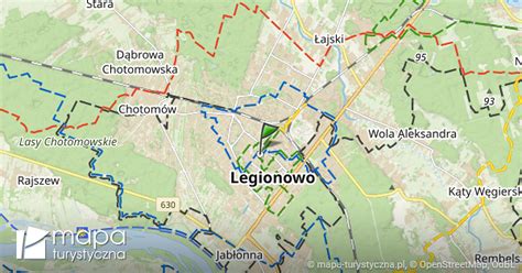 Legionowo, Muzeum Historyczne - mapa szlaków turystycznych | mapa-turystyczna.pl