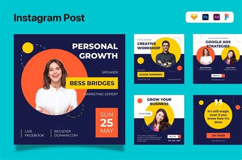 50+ Best Instagram Post & Story Templates 2021 | Design Shack