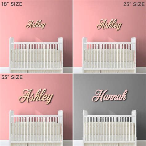 Nursery Wall Decor for Girl Personalized Baby Nursery Decor | Etsy