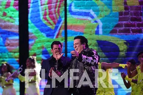 Govinda-Salman Khan shakes a leg at the 68th Hyundai Filmfare Awards ...