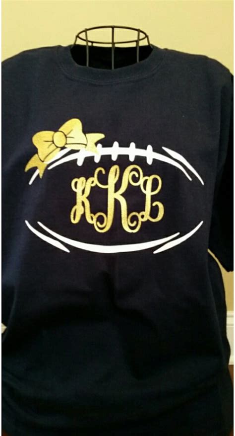 Football Shirts Glitter Football Shirts Monogrammed Football - Etsy