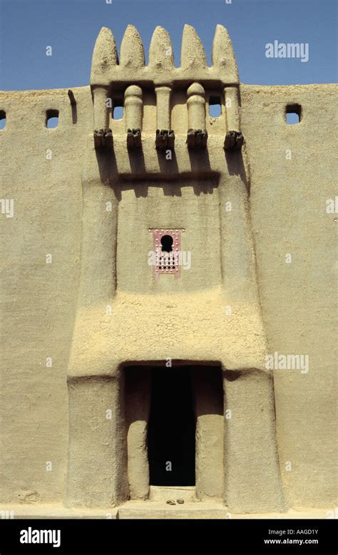 Adobe architecture - Djenné, MALI Stock Photo - Alamy