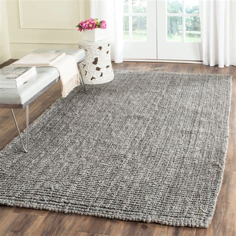 SAFAVIEH Jerneja Handmade Solid Chunky Jute Area Rug - Bed Bath & Beyond - 4382770 | Jute area ...