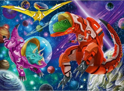 Ravensburger Space Dinosaurs 200 XXL Piece Jigsaw Puzzle