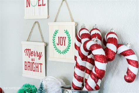 Mini Pallet Sign Ornaments