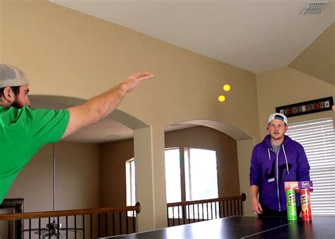 Watch These Awesome Ping Pong Trick Shots