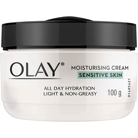 Olay Moisturising Face Cream Sensitive Skin 100g | Woolworths