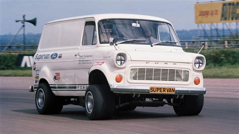 Ford's Transit Supervans Were Race Cars with Van Bodies