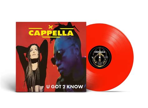 LP: Cappella — «U Got 2 Know» (1994/2023) [Limited Red Vinyl]